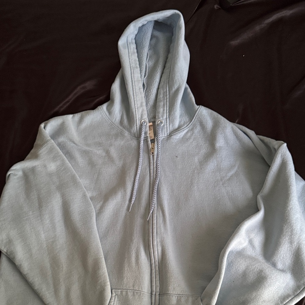Hanes EcoSmart Light Blue Hoodie
